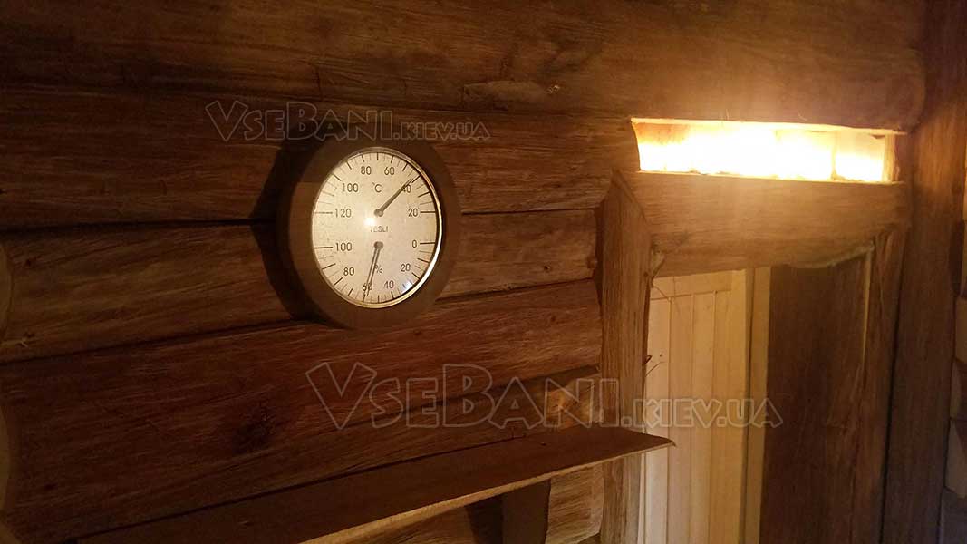 Баня на дровах премиум класса Киев